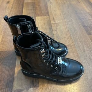 Michael Kors Girls’ Haskell Combat Boots